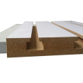 melamine MDF slotted board